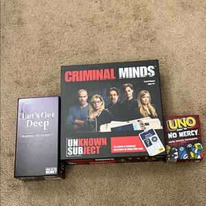Criminal Minds Board Game Set